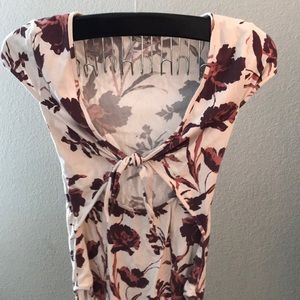 Free people front tie body suit!